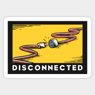 Disconnected Sticker